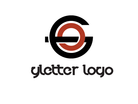 letter O in letter G