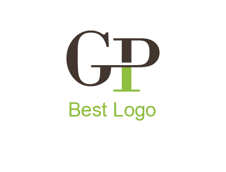 letter GP joined together
