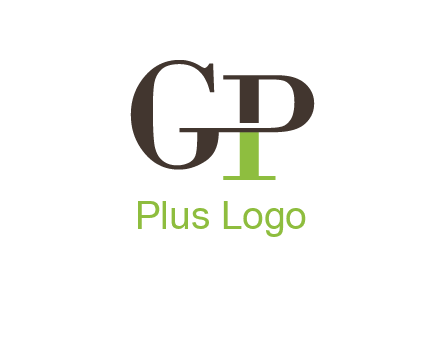 letter GP joined together
