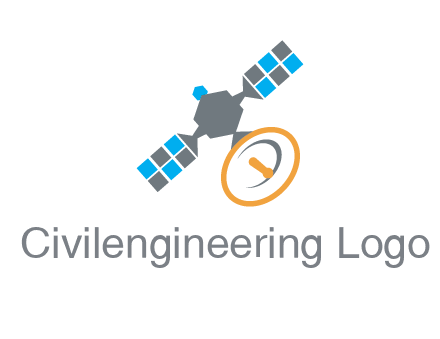 satellite information technology logo