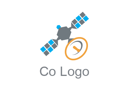 satellite information technology logo