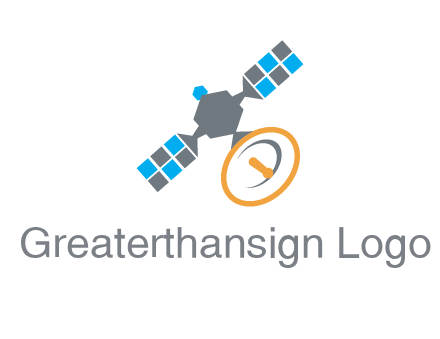 satellite information technology logo