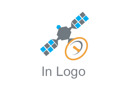 satellite information technology logo