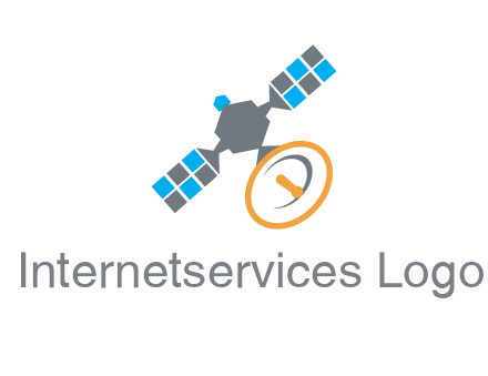 satellite information technology logo