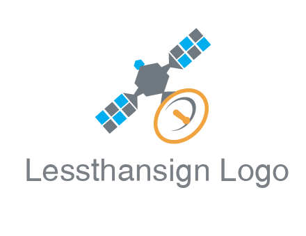 satellite information technology logo