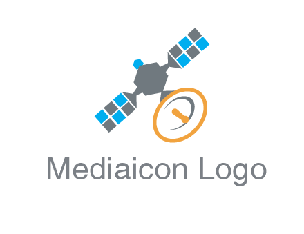 satellite information technology logo