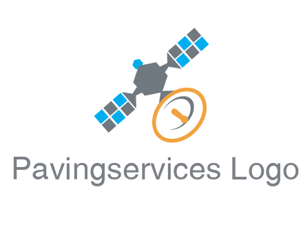 satellite information technology logo