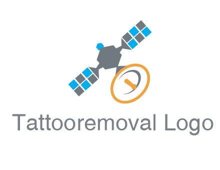 satellite information technology logo