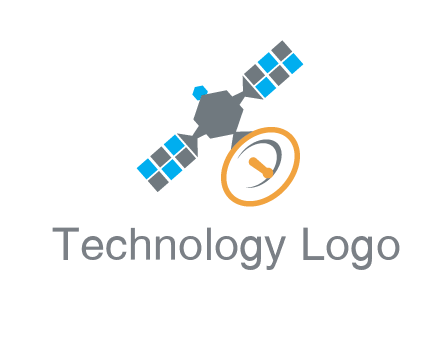 satellite information technology logo