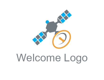 satellite information technology logo