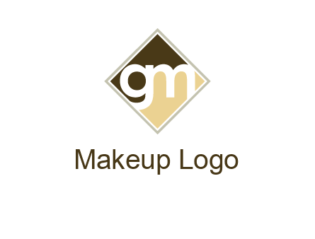 Letters GM are in the diamond icon