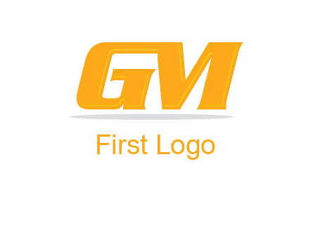 letter G joined with letter M
