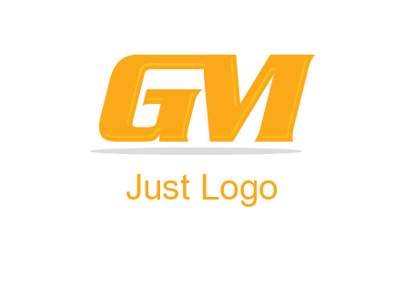 letter G joined with letter M