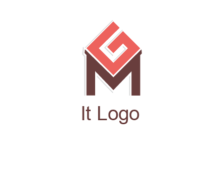 letter G on letter M