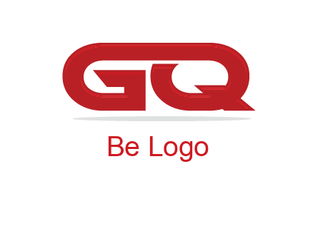 letter G and letter Q joined together