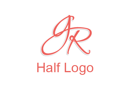 script font letter GR