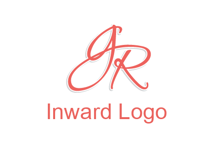 script font letter GR