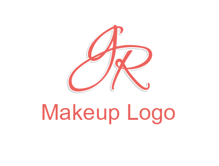 script font letter GR