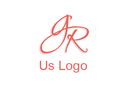 script font letter GR