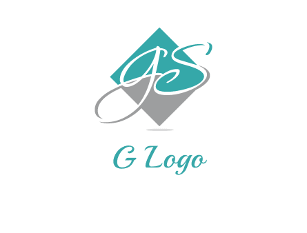 Letters G and S are in the diamond logo