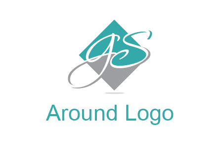 Letters G and S are in the diamond logo