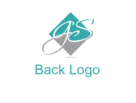Letters G and S are in the diamond logo