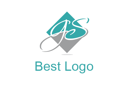 Letters G and S are in the diamond logo