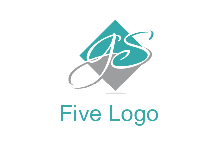 Letters G and S are in the diamond logo