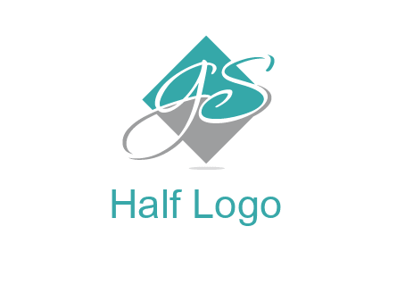 Letters G and S are in the diamond logo