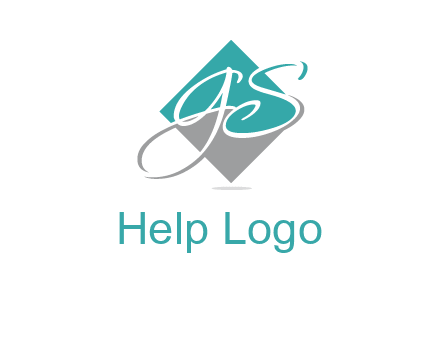Letters G and S are in the diamond logo