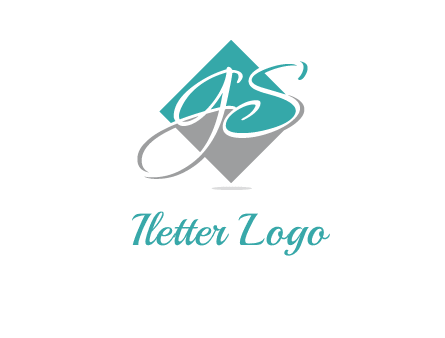 Letters G and S are in the diamond logo