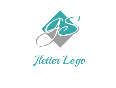 Letters G and S are in the diamond logo