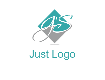 Letters G and S are in the diamond logo