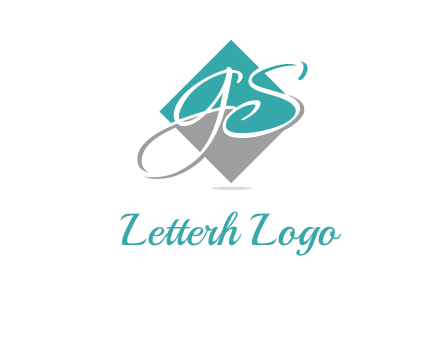 Letters G and S are in the diamond logo