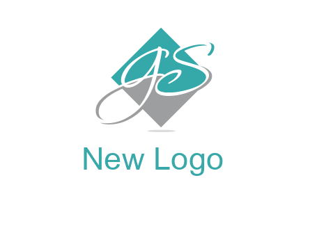 Letters G and S are in the diamond logo