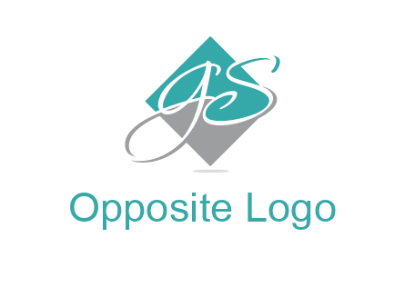 Letters G and S are in the diamond logo