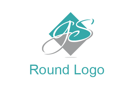 Letters G and S are in the diamond logo