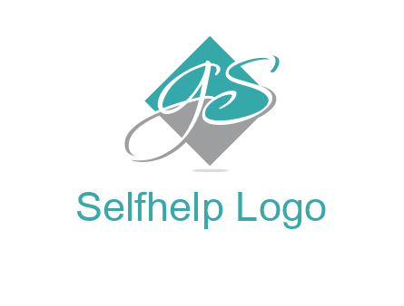 Letters G and S are in the diamond logo