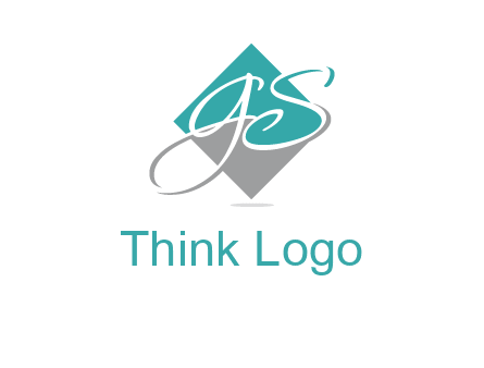 Letters G and S are in the diamond logo