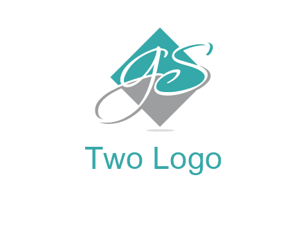 Letters G and S are in the diamond logo