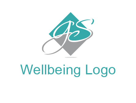 Letters G and S are in the diamond logo