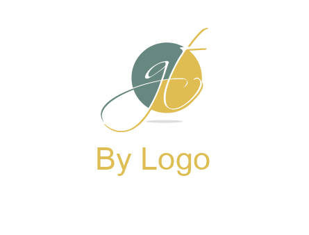 Letters G and T are in a circle logo