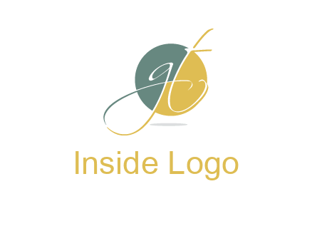 Letters G and T are in a circle logo
