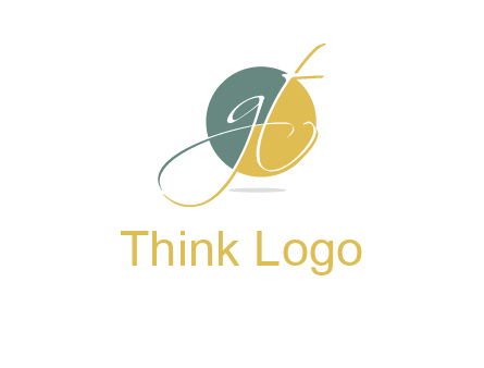 Letters G and T are in a circle logo
