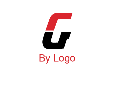 two tone letter G