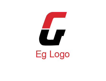 two tone letter G
