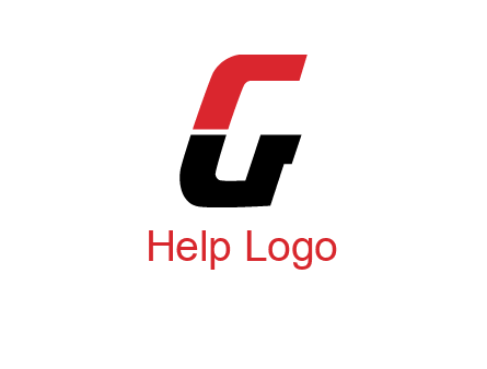 two tone letter G
