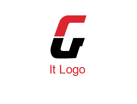 two tone letter G