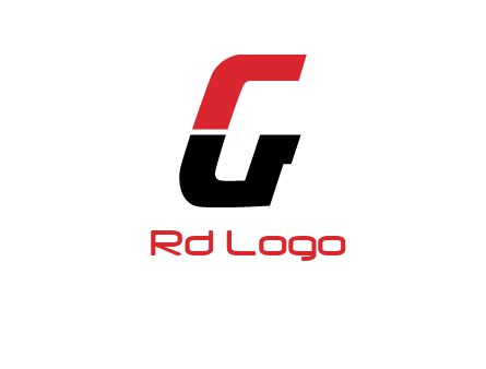 two tone letter G