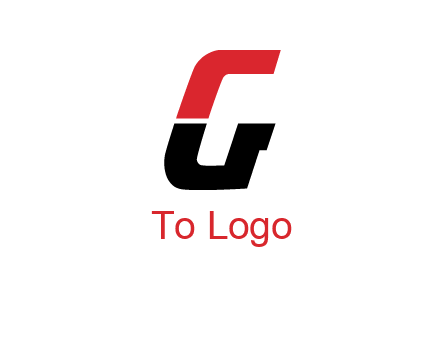 two tone letter G